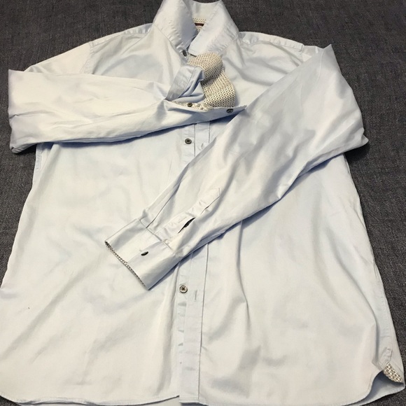 Ted baker London Button-down T-shirt - Picture 2 of 8